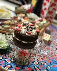 کاپ کیک شکلاتی باپاتیسیر