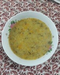 سوپ مرغ وسبزیجات