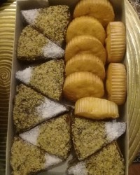 کیک بلغاری و پای سیب