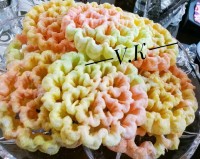 نان پنجره ای سه رنگ بدون نشاسته