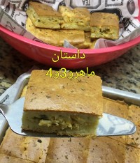 کیک مرغ پنیری