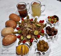 خوراک مرغ با پنیر