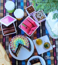 کیک ساده خانگی