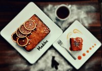 کیک خیس پرتقالی