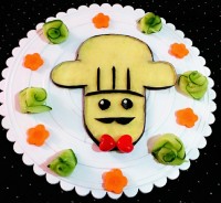 لوگو ی سرآشپز پاپیون.