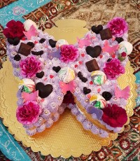 کیک سفارشی پروانه