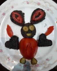 کوکو سبزی خوشکل وخوشمزه من