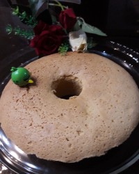 کیک وانیلی خوشمزه من