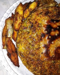 شوید پلو با ماهی حلوا?