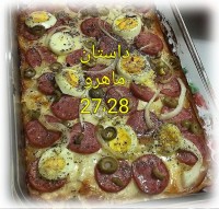 لازانیا با تخم مرغ