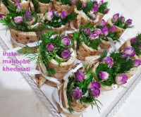 نان و.پنیر سبزی