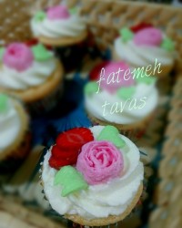 کاپ کیک اسفنجی