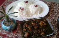 قورمه سبزی خوشمزه