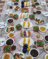 تدارک شام برای پاگشای خواهری