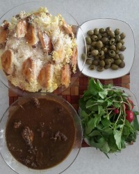 پلووته دیگ بال وفسنجون