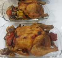 مرغ کنتاکی خونگی