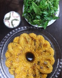 اینم لوبیا پلو ما