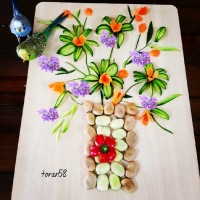 باقلا پخته با عشقا