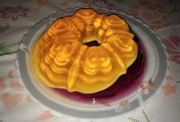 ژله تمشک و انبه