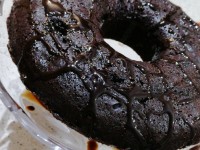 کیک برنجی شکلاتی