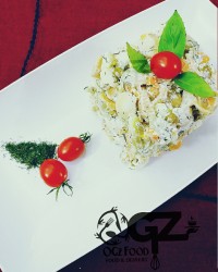 سالاد ماکارونی قالبی