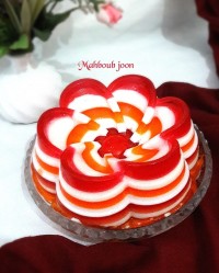 ژله شیر سفید