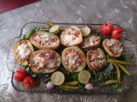 سیب زمینی شکم پر