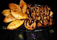 ♡●♡نان فطیر مغز دار با پراشکی شکلاتی و پراشکی مغز دار♡●♡