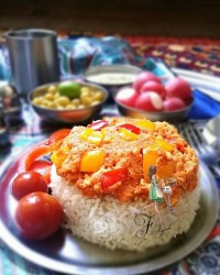 املت گوجه فرنگی