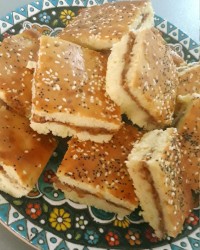اسلایس سیب و گردو