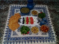 اولین سفره افطاری