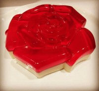 دسر پاناکوتا وانیلی و ژله انار