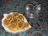 خاگینه رولی مغزدار