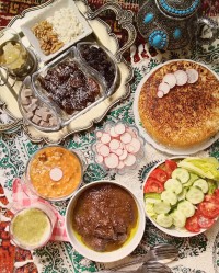 سفره افطار