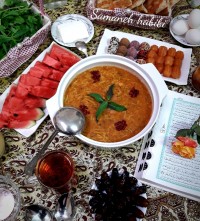 سوپ سبزیجات با ورمیشل