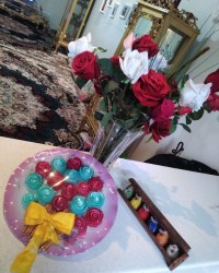 ژله رولی گل رز ?