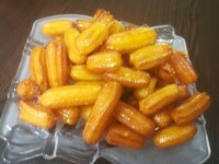 بامیه خانگی خوشمزه من...اولین بارمه درست کردم ??