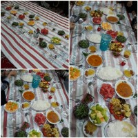 سفره ی افطاریمون