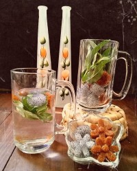 یخ قالبی خاکشیر ،شربتی ،نعنا