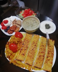 افطار ششمین روز ماه عزیز