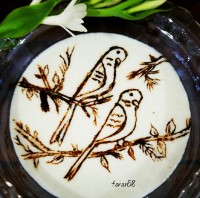 نقاشی روی فرنی