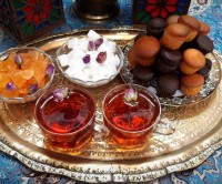 کاپ کیک شکلاتی و نارگیلی