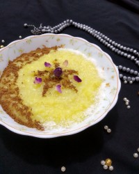 شله زردخودم پز