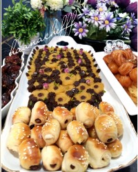 حلواشیرازی ونان خرمایی