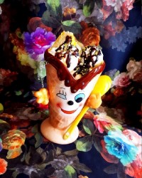 بستنی کاراملی