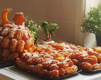 بامیه آرد و شیر
