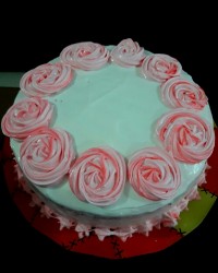 کیک تولدخواهرم نگین جون