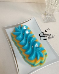 ژله شیر رنگین کمان