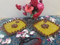 حلوا وشله زرد خیرات شب جمعه