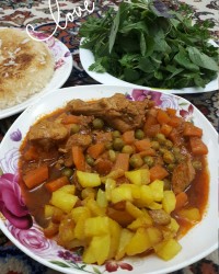 خورش نخودفرنگی